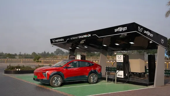 Mahindra & Mahindra EV charging stations