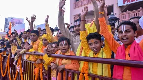 Narendra Modi Dhwajarohan at Ram Temple