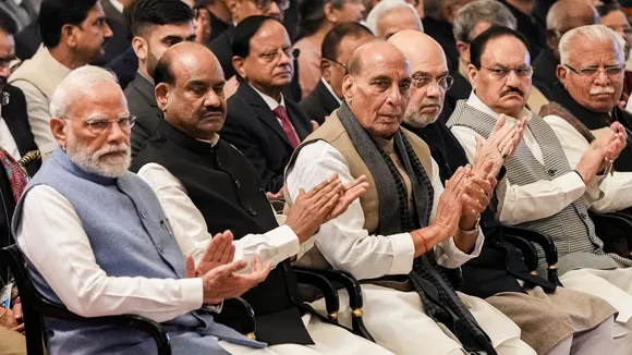 BJP Narendra Modi Amit Shah Om Birla Rajnath Singh