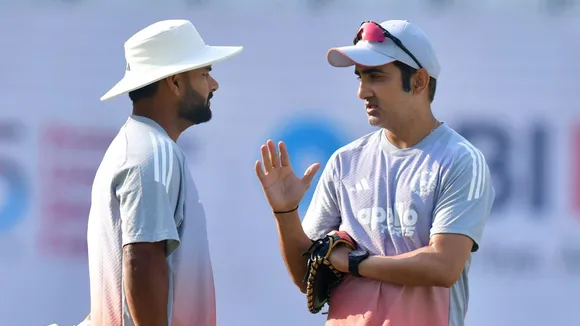 Rishabh Pant Gautam Gambhir