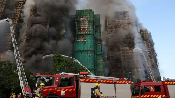 Hong Kong Building Fire