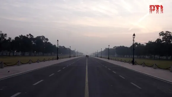 delhi pollution india gate