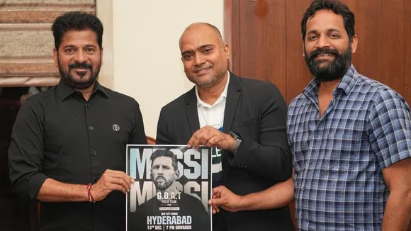 Lionel Messi Revanth Reddy