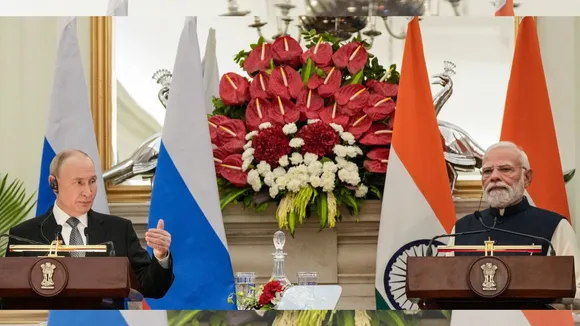 Vladimir Putin Narendra Modi India Russia