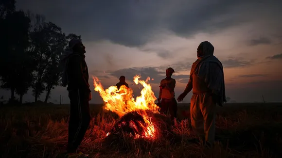 Stubble Burning Cold Wave Winter Jammu And Kashmir Weather