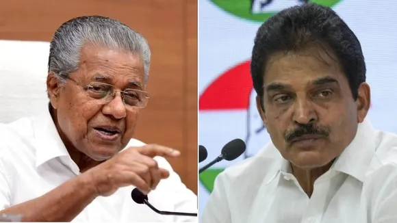 Pinarayi Vijayan and KC Venugopal