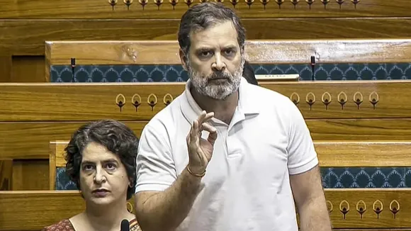 Priyanka Gandhi Vadra and Rahul Gandhi