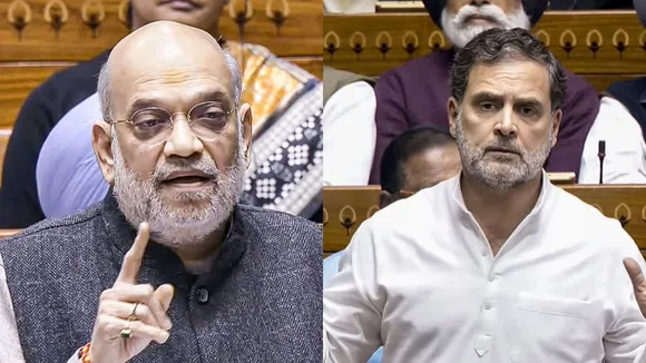 Amit Shah Rahul Gandhi