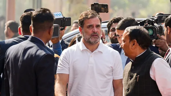 Rahul Gandhi in Parliament