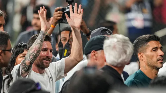 Lionel Messi in Delhi