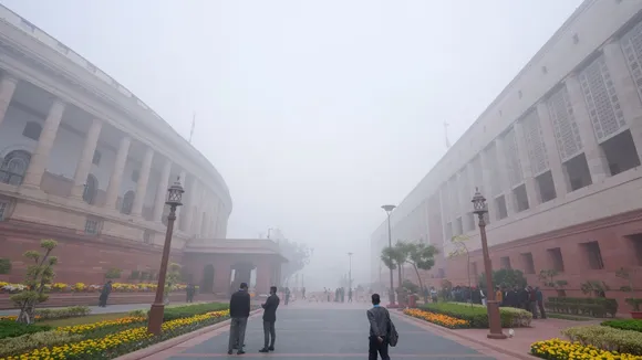 Delhi Pollution Delhi Winters Air Quality AQI Smog Fog Winter Session of Parliament