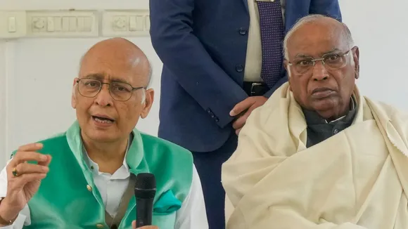 Abhishek Manu Singhvi Mallikarjun Kharge