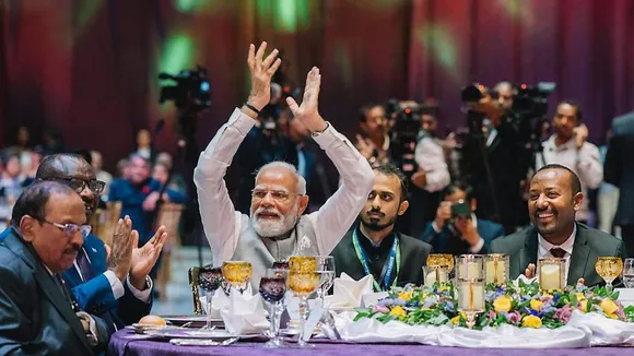 Narendra Modi Vande Mataram Ethiopia