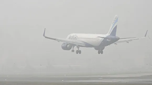 Delhi Airport IndiGo Flight Cancellations Delhi Fog