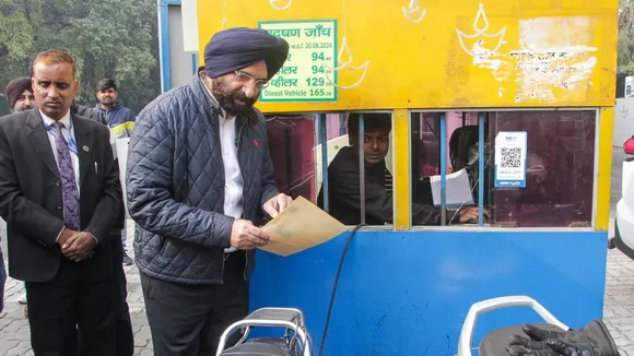 Manjinder Singh Sirsa PUCC Delhi Pollution Old Vehicles Fuel Ban