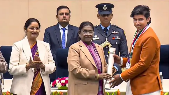 Vaibhav Suryavanshi Rashtriya Bal Puraskar