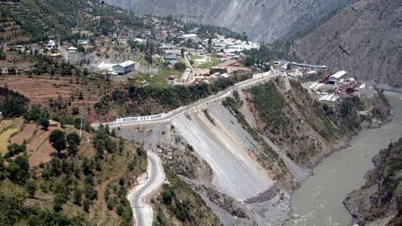 Dulhasti Hydel Power Project on Chenab