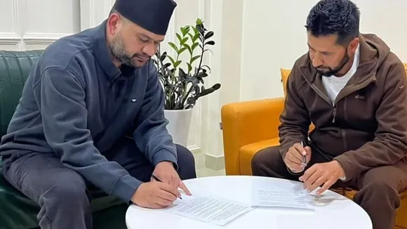 Balendra Shah and Rabi Lamichhane