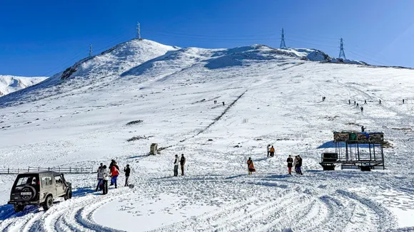 Jammu And Kashmir Snowfall Shopian Srinagar