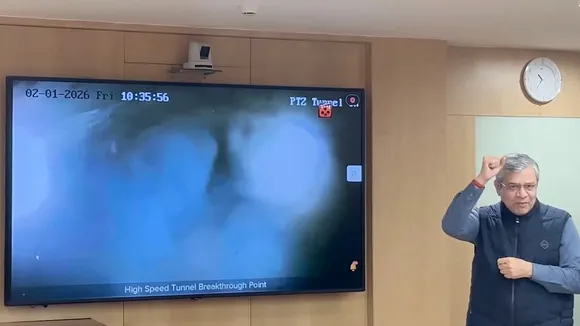 vaishnaw bullet train tunnel breakthrough