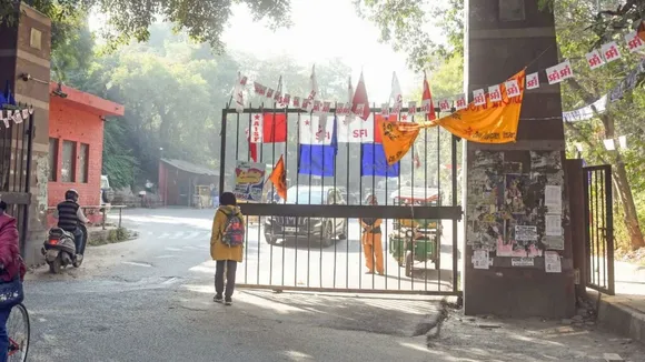 JNU Campus JNU Protests JNU Elections JNUSU Jawaharlal Nehru University