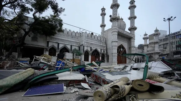 Turkman Gate Mosque Delhi Demolition Drive