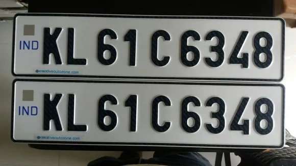 Kerala vehicle registrations