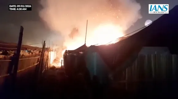 Gangasagar fire