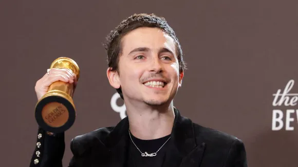 Timothee Chalamet Golden Globe