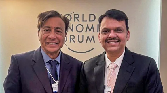 Devendra Fadnavis Lakshmi Mittal