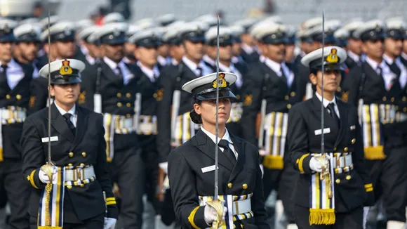 Indian Coast Guards Rehersals for Republic Day