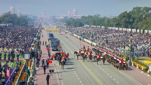 77th Republic Day Parade in Delhi