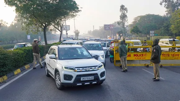 Delhi Police Security Delhi Pollution AQI CAQM Air Quality Air Pollution