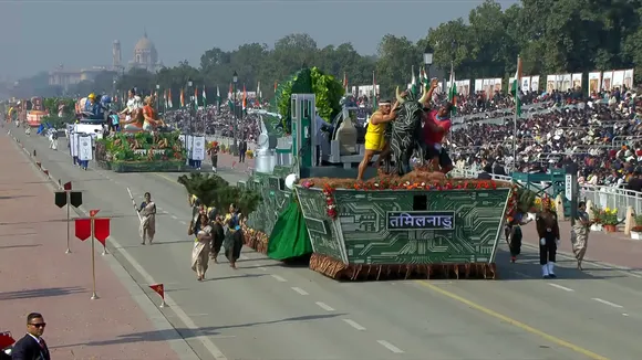 Tamil Nadu Tableau Republic Day