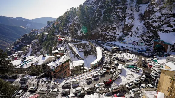 Himachal Pradesh Snowfall Shimla Snowfall Shimla Traffic