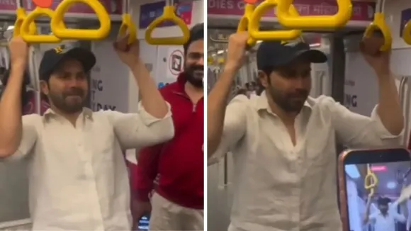 Varun Dhawan Mumbai Metro