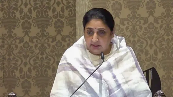 Sunetra Pawar Oath Ceremony