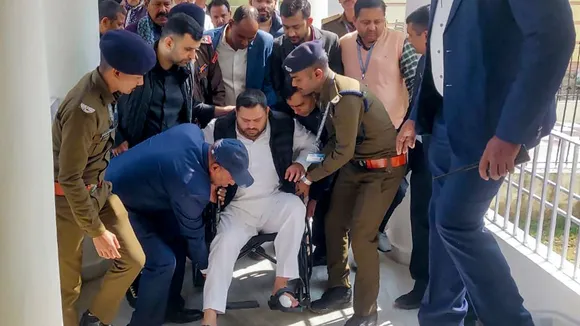 Tejashwi Yadav Wheelchair