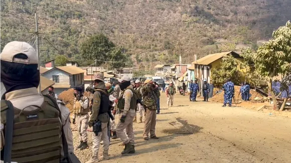 Manipur Violence Ukhrul Manipur Police Manipur Crisis Manipur Conflict Churachandpur