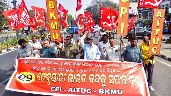 All India Trade Unions Bharat Bandh General Strike All India Strike