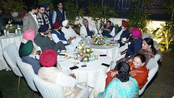 Pratap Singh Bajwa Dinner
