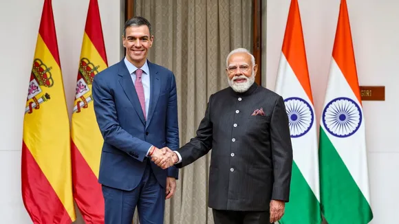Narendra Modi Pedro Sánchez India Spain
