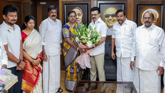 DMDK DMK Alliance Premathala Vijayakanth M K Stalin