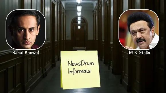 Rahul Kanwal M K Slalin NewsDrum Informals