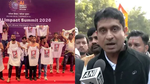 Uday Bhanu Chib Congress Protest India AI Impact Summit