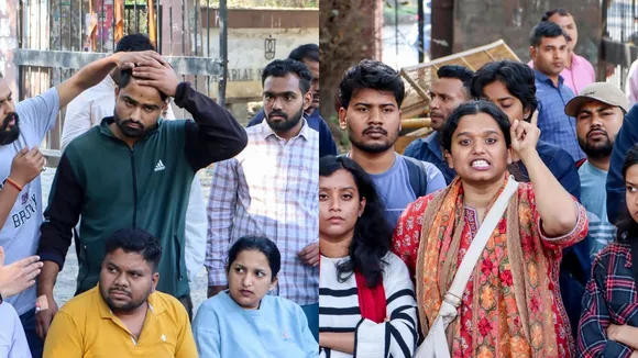 ABVP Left Students JNU Protest Turns Violent