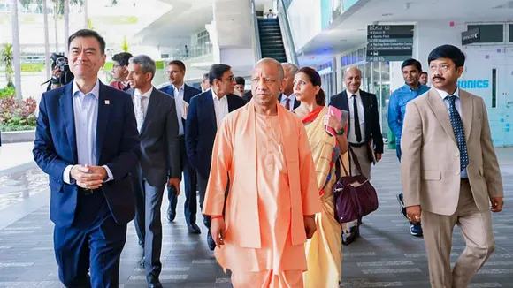 Yogi Adityanath in Singapore
