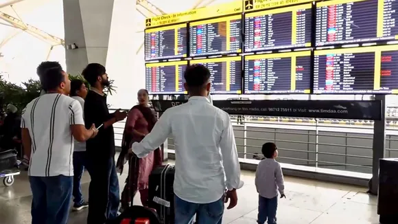 Iran Israel conflict Flight cancellation in Delhi Airport