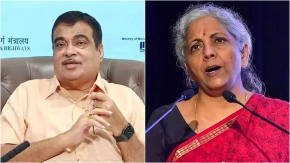 Nitin Gadkari Nirmala Sitharaman