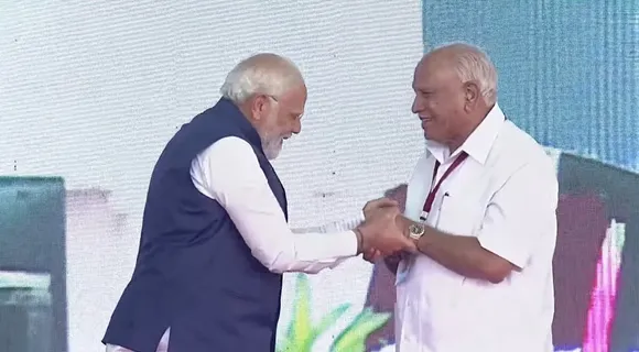 PM Modi greets BS Yediyurappa on his birthday